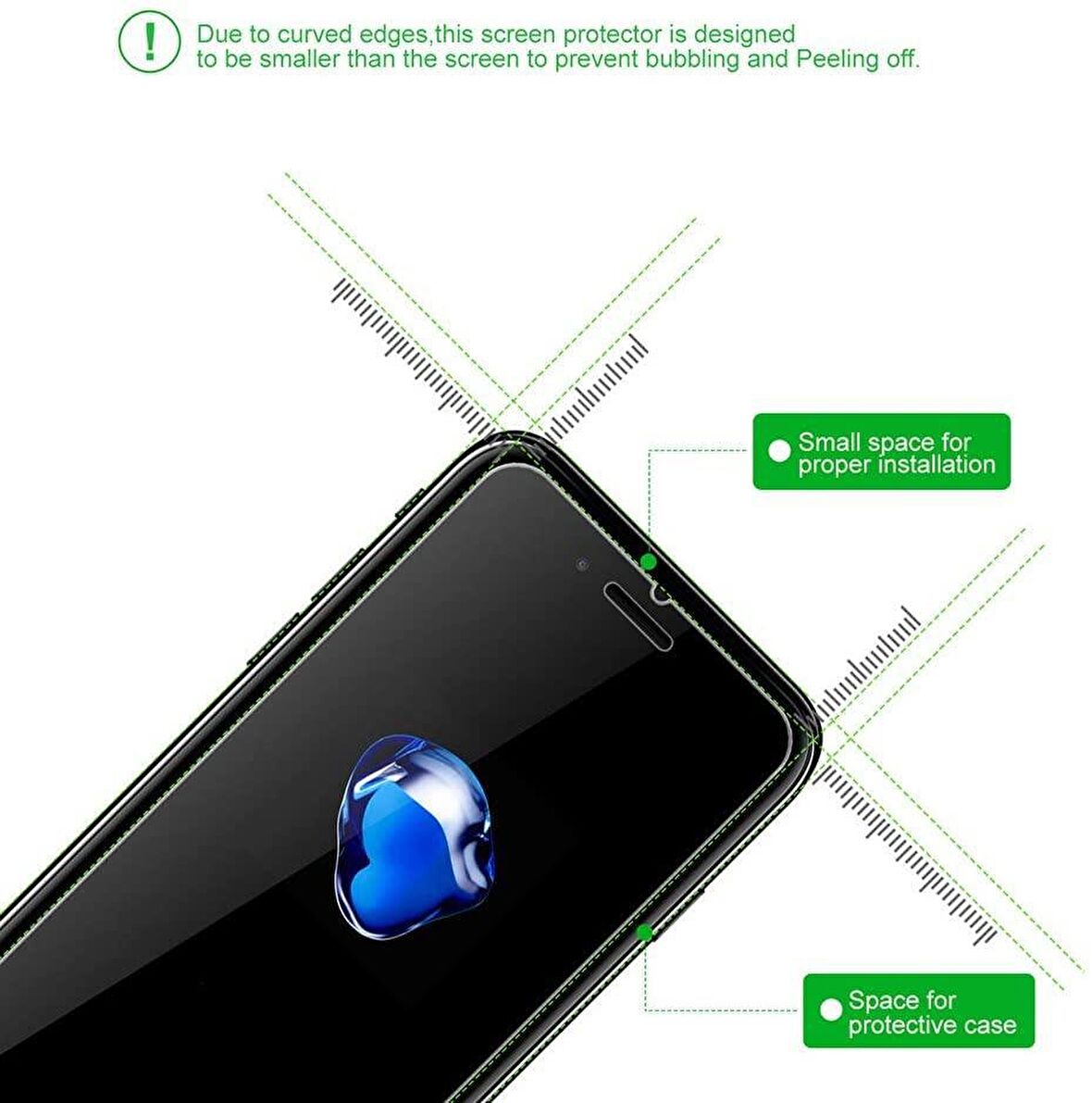 Nokia 6 Ekran Koruyucu Nano Cam İnce Esnek 9H Temperli Campet Ekran Koruyucu
