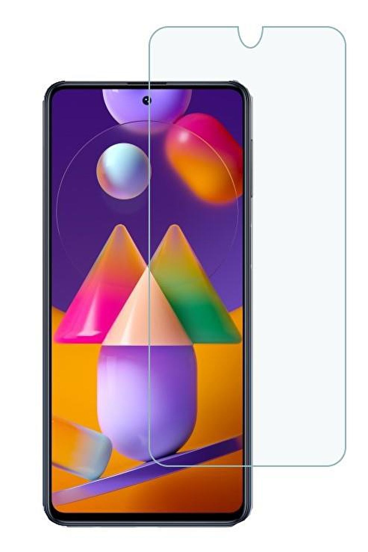 Samsung Galaxy M31s Ekran Koruyucu Nano Temperli Cam
