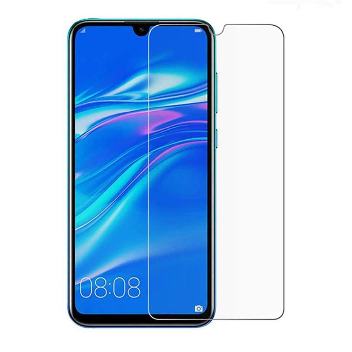 Huawei Y6 2019 Ekran Koruyucu Nano Cam İnce Esnek 9h Temperli Campet Ekran Koruyucu
