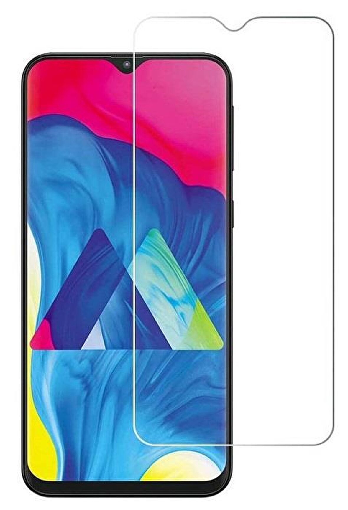 Samsung Galaxy M10 Nano Flexible Esnek 9H Temperli Ekran Koruyucu Cam