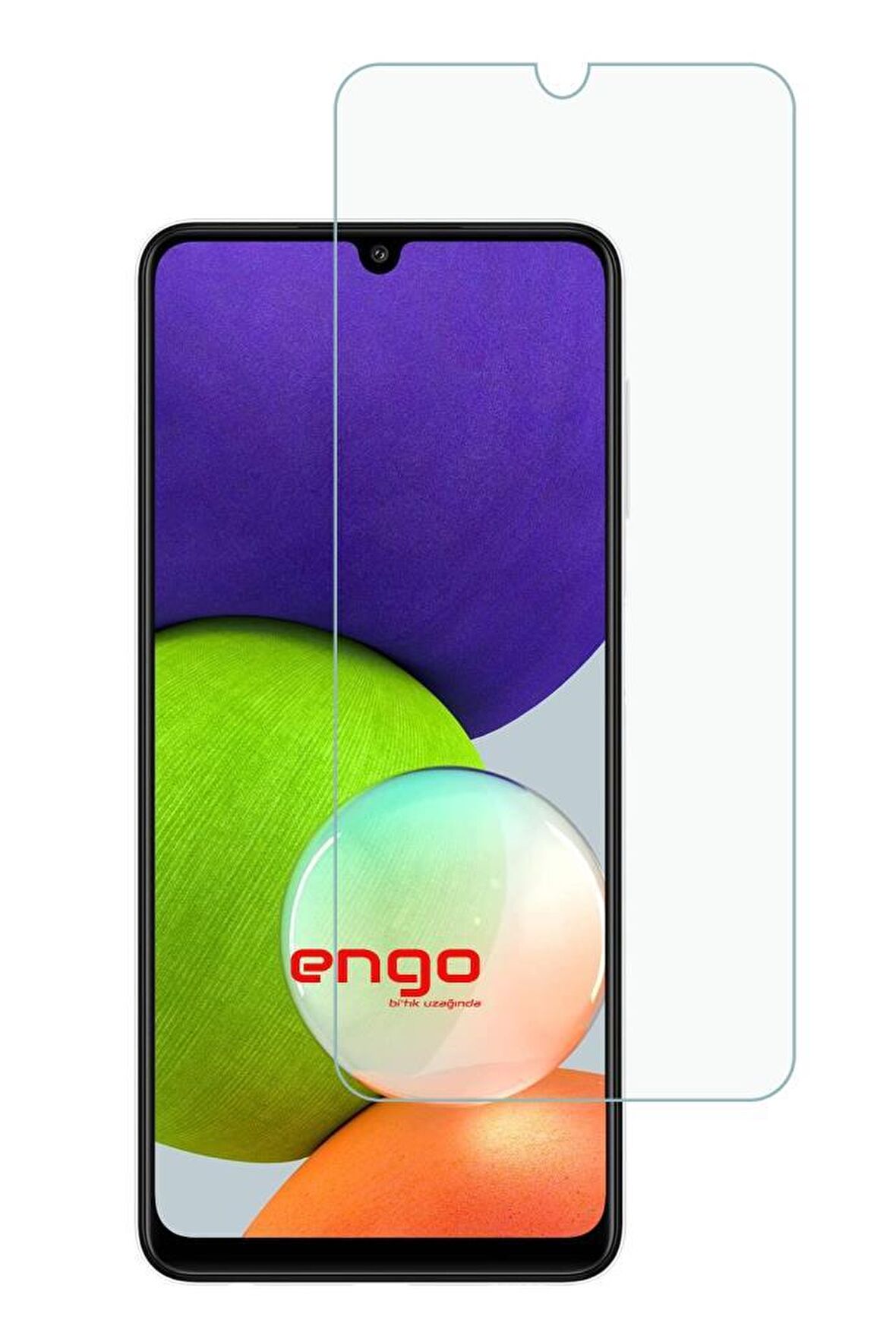 Samsung Galaxy A22 Ekran Koruyucu Nano Temperli Cam