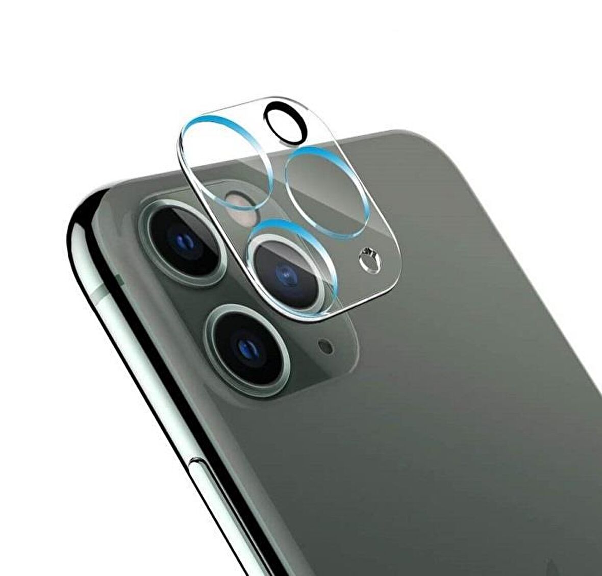 Apple iPhone 11 Pro Max Kamera Lens Koruyucu Temperli Cam