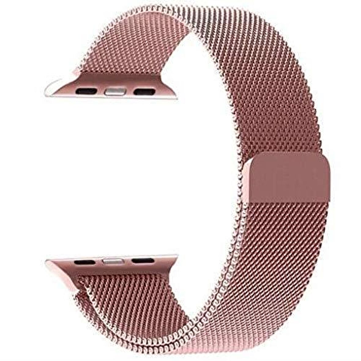 Apple Watch Kordon 40 mm Paslanmaz Çelik Manyetik Kapatmalı Kayış
