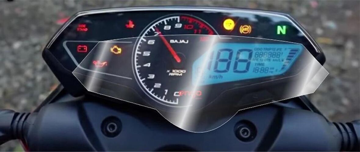 Bajaj Pulsar N 250 2022 - 2023 Şeffaf Nano Ekran Koruyucu
