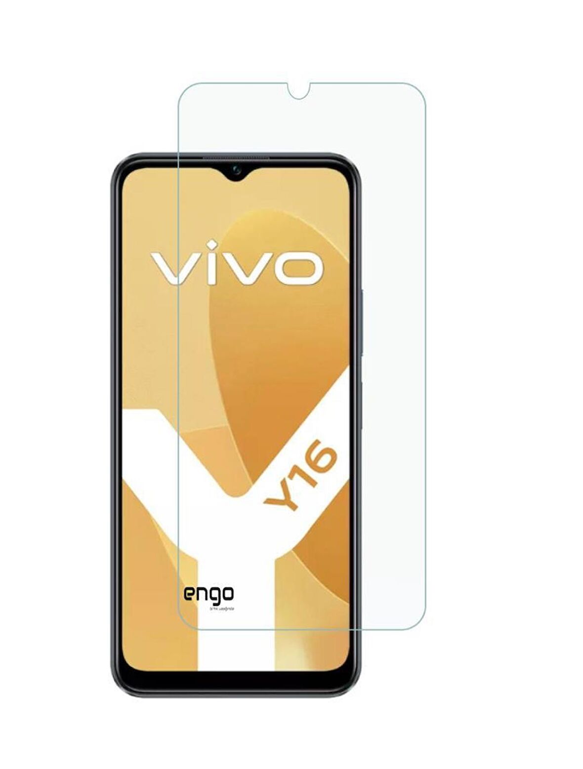 Vivo Y16 Ekran Koruyucu Nano Temperli Cam