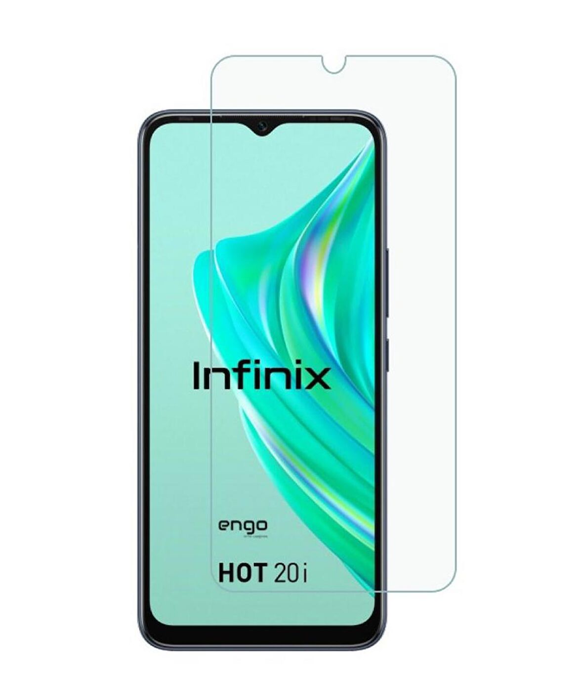 Infinix Hot 20i Ekran Koruyucu Nano Temperli Cam