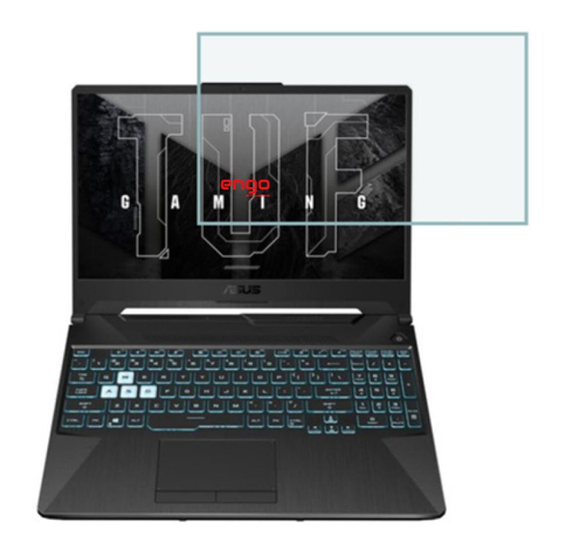 Asus Tuf Gaming A15 15.6 inç Ekran Koruyucu Nano Temperli 
