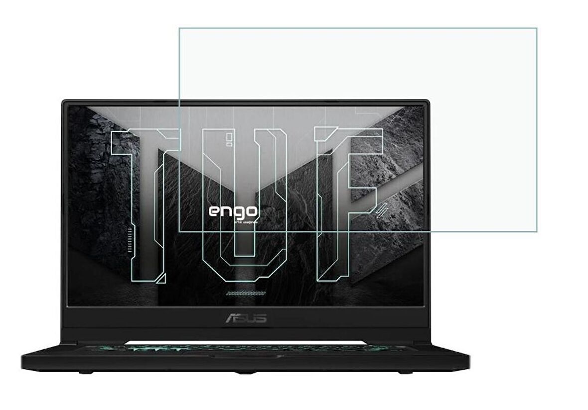 Asus TUF DASH 15.6 inç Ekran Koruyucu Nano Temperli 