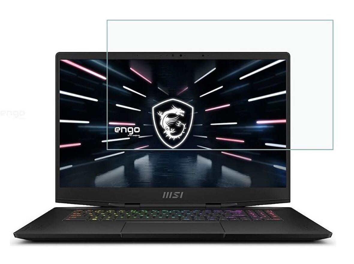 Msi Stealth GS66 15.6 inç Ekran Koruyucu Nano Temperli 