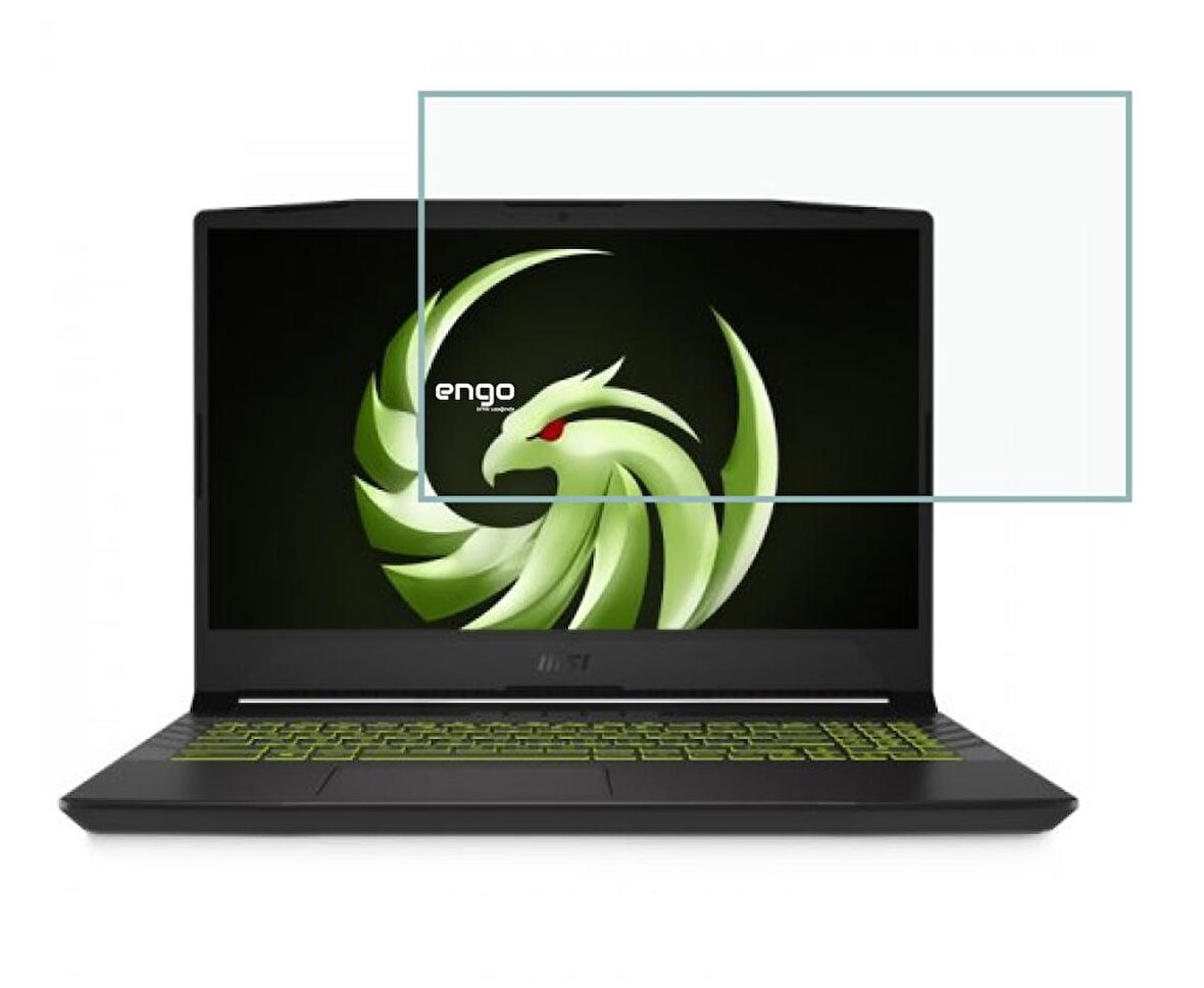 Msi Bravo 15 15.6 inç Ekran Koruyucu Nano Temperli 