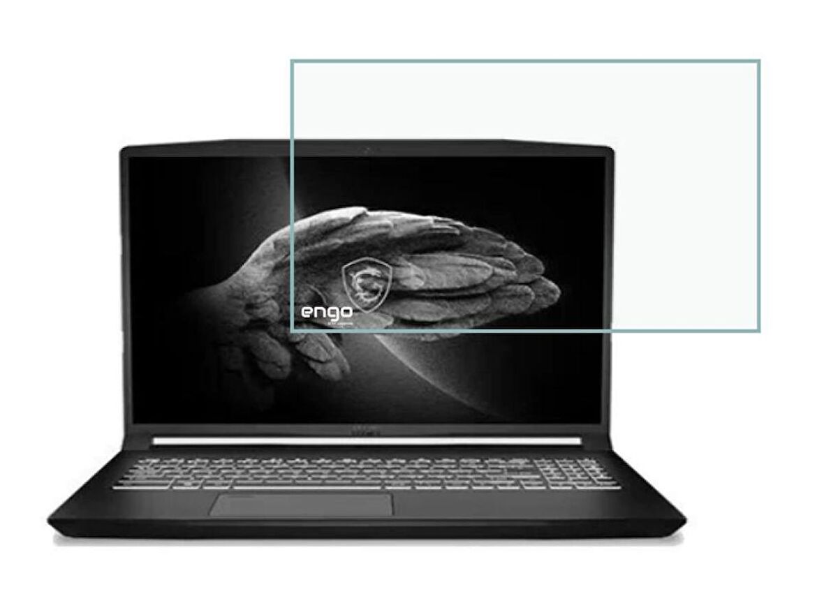 Msi Creator M16 16 inç Ekran Koruyucu Nano Temperli 