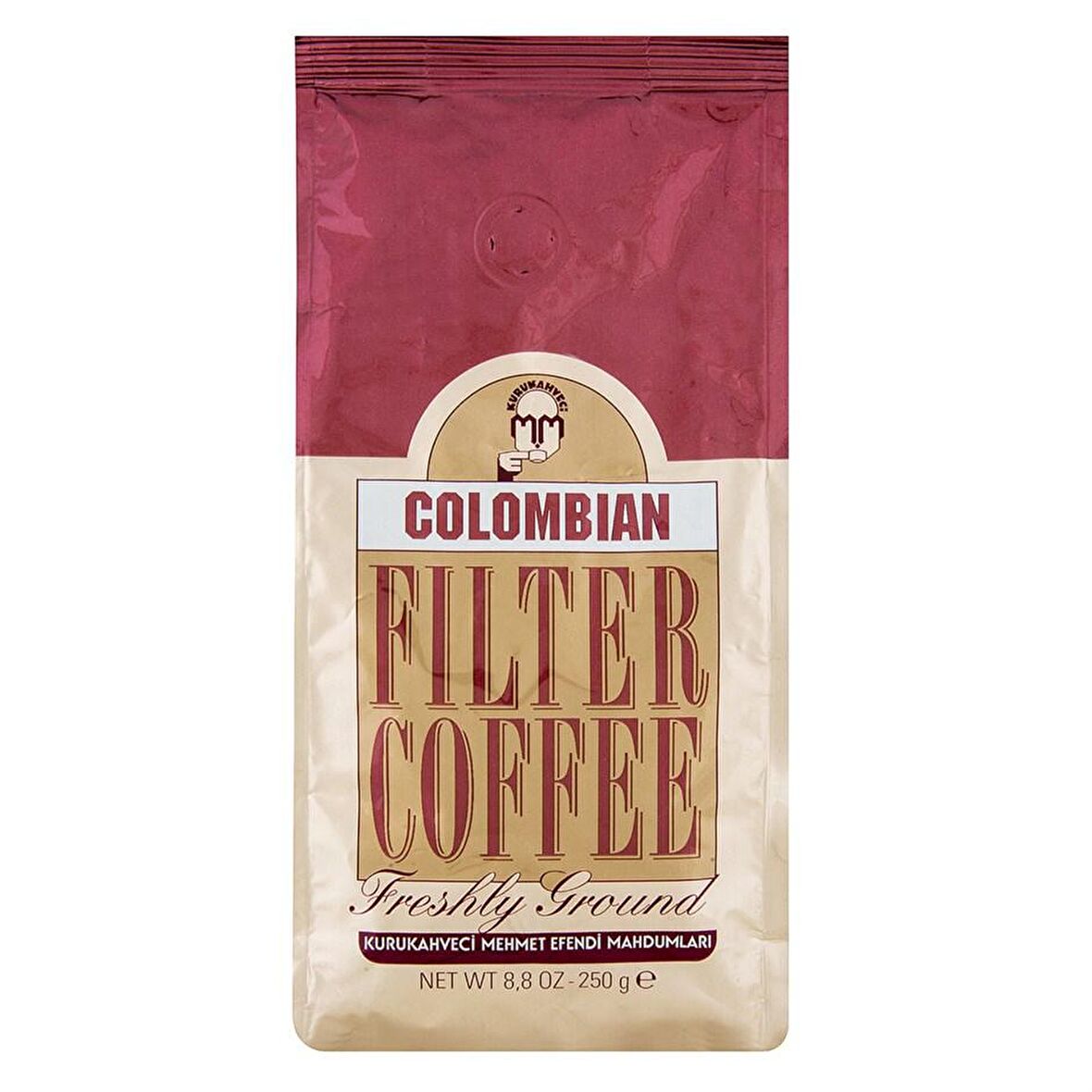 Colombian Orta Sert İçim Öğütülmüş Colombia Filtre Kahve 250 gr