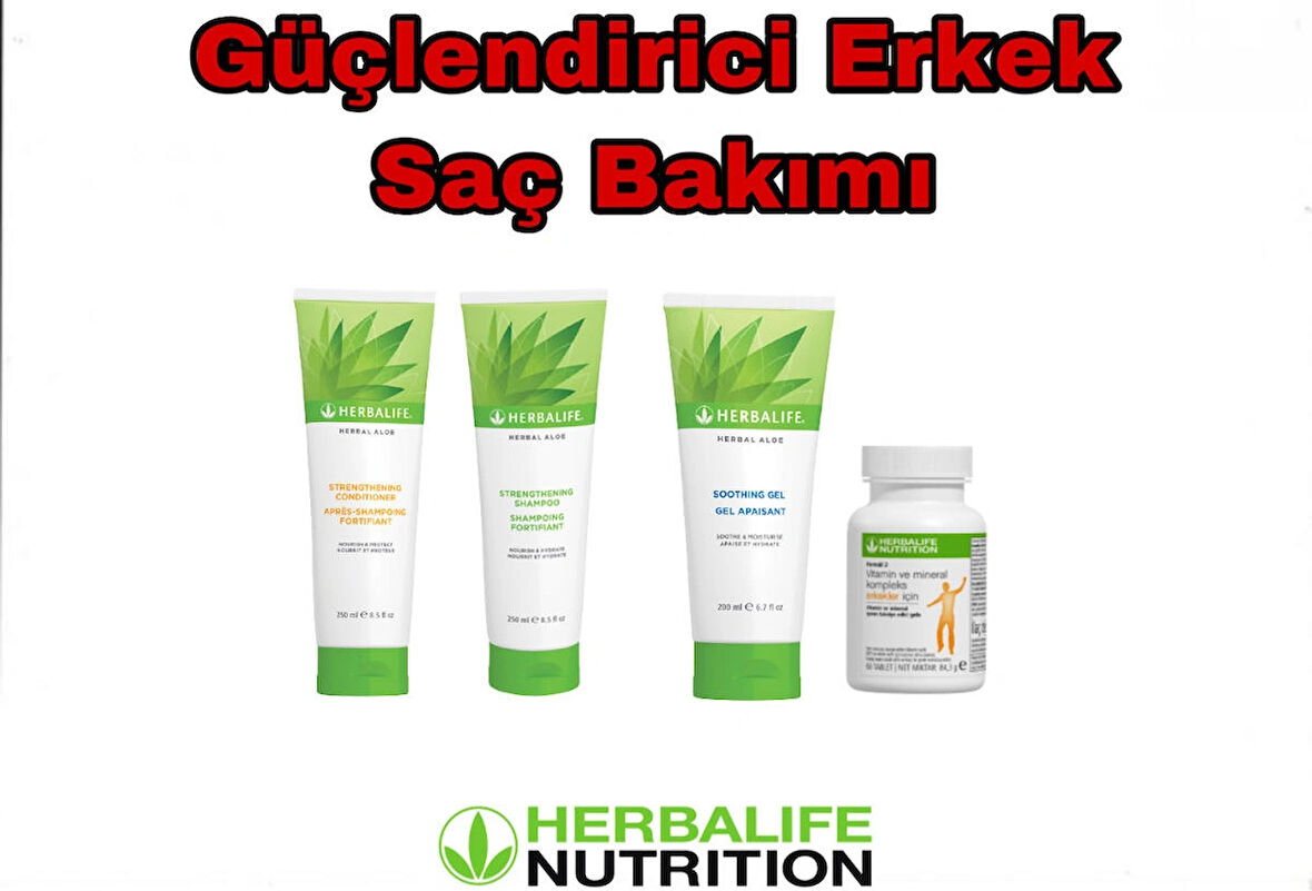 Güçlendirici Erkek Saç Bakım Seti