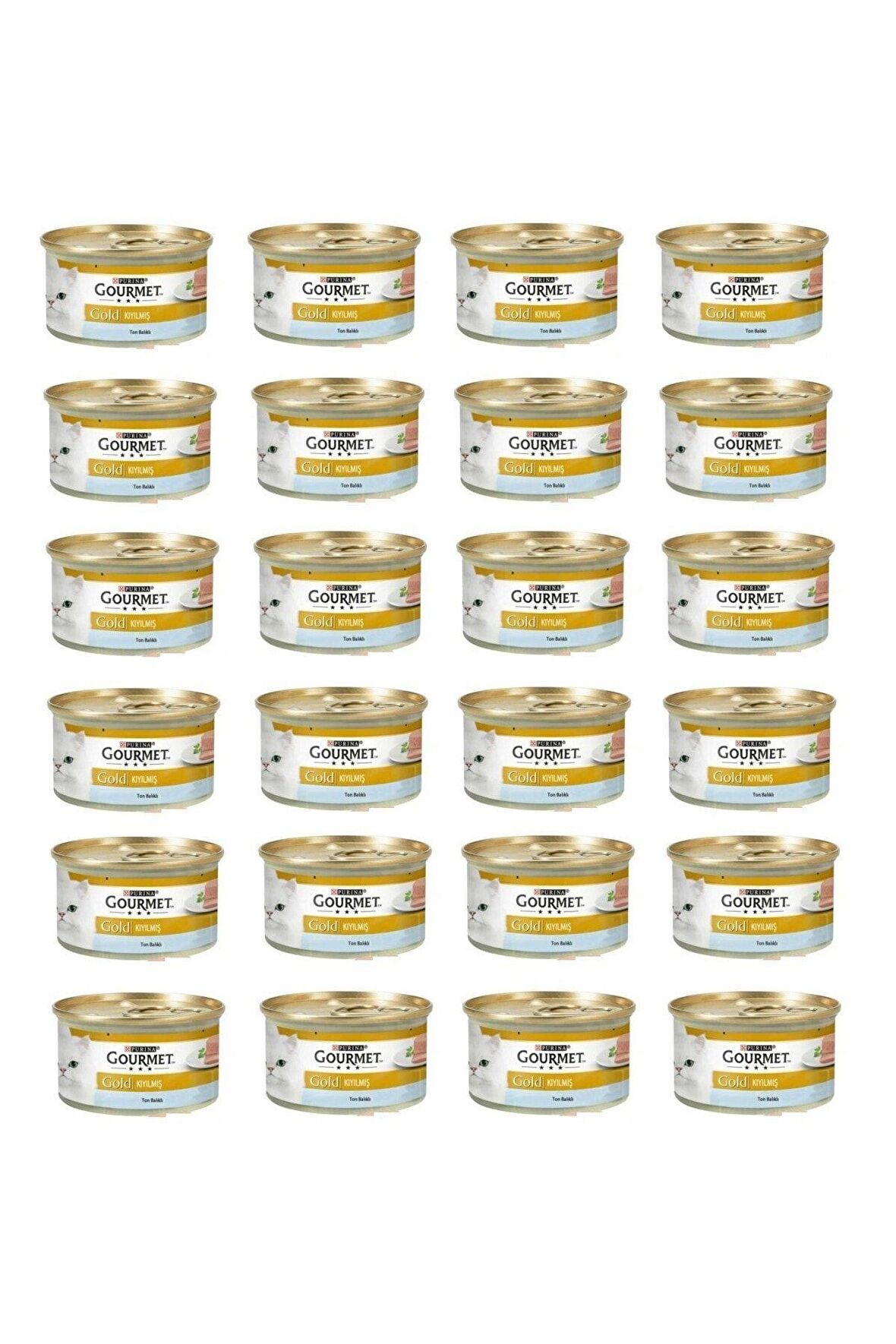 Kıyılmış Ton Balıklı Kedi Konservesi 85 Gr. X 24 Adet