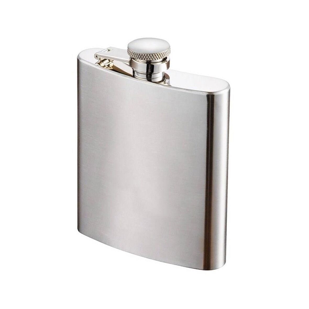 Paslanmaz Çelik İçki Viski Matara 6 Oz  77 Ml