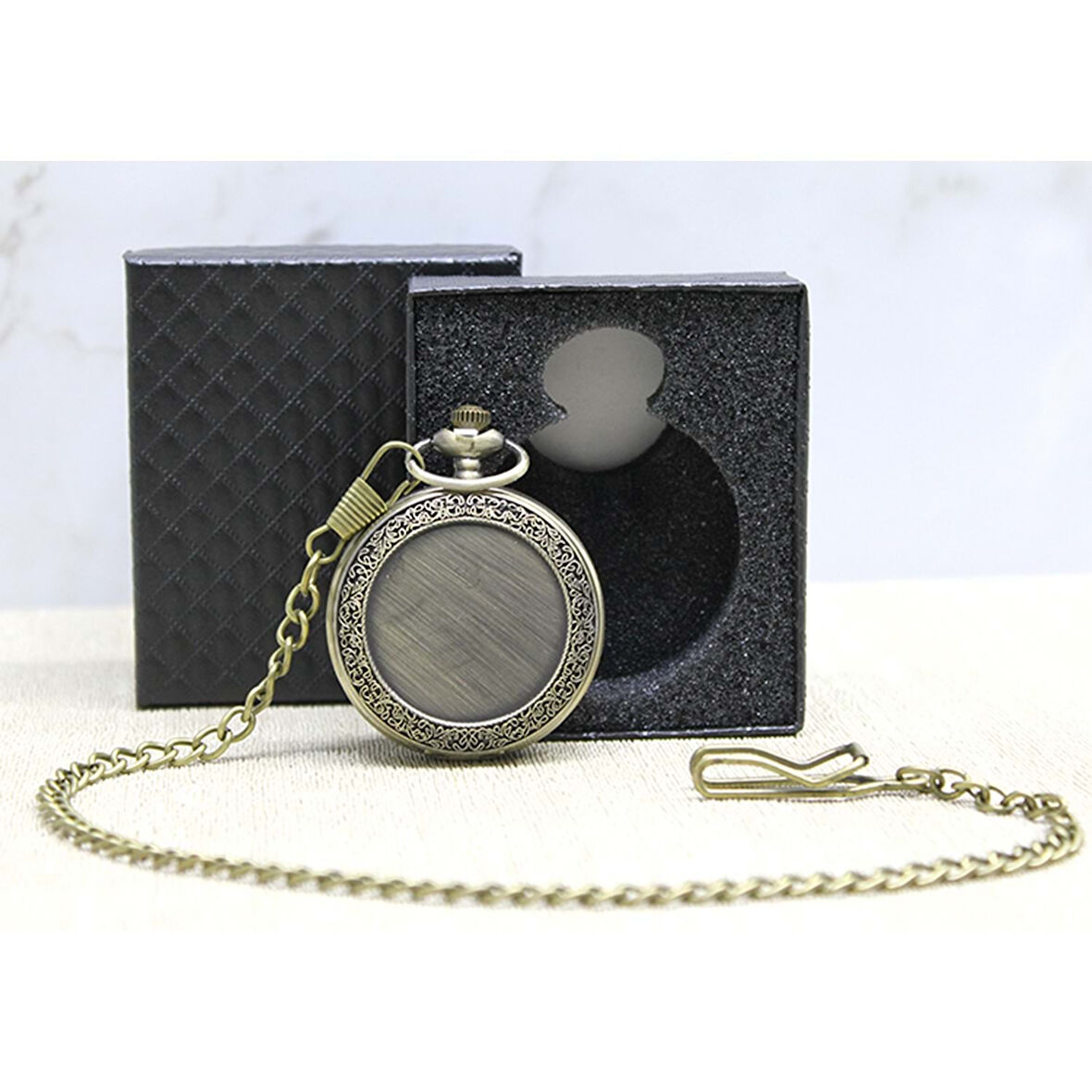 Özel Kutulu Antik Köstekli Saat