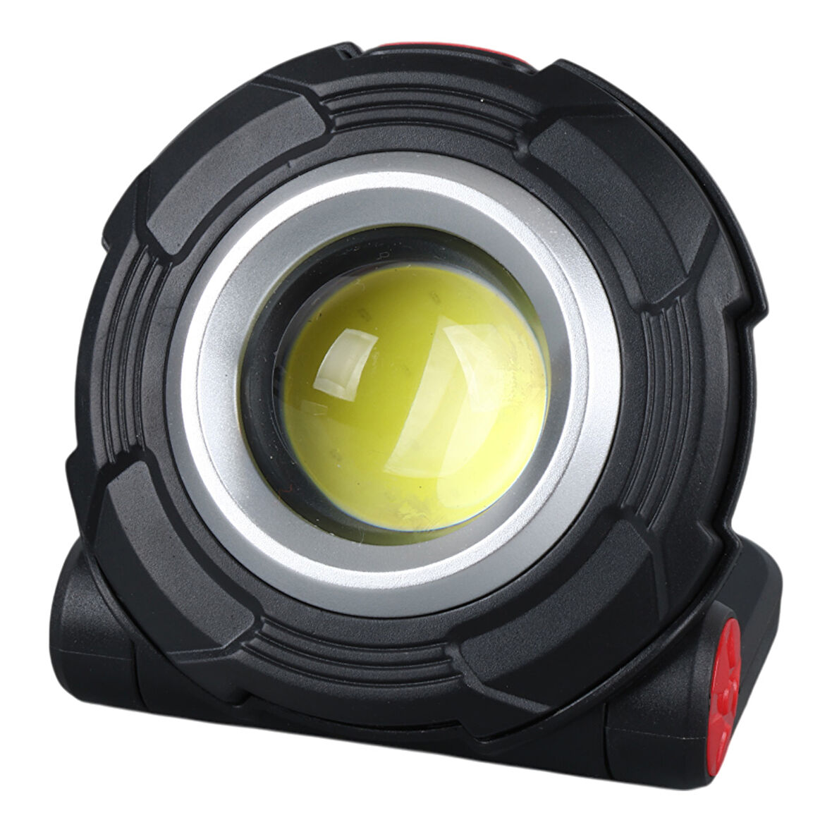 3W COB LEDLİ MIKNATISLI TEK MODLU FENER AAA PİLLE ÇALIŞIR 85X82X38MM (4457)
