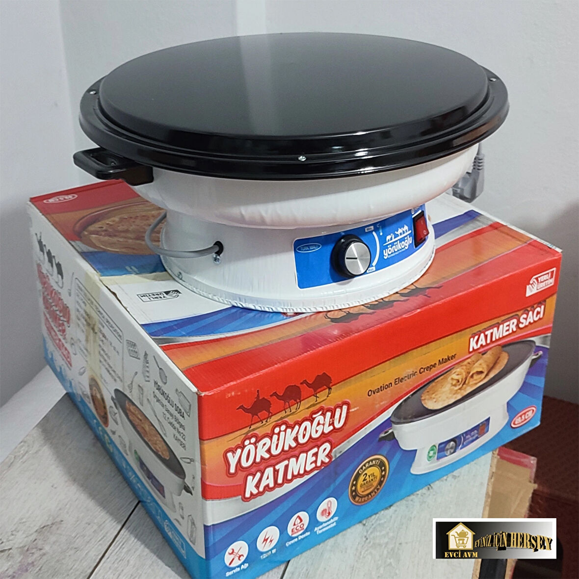 Evci Katmer Sacı 2000W