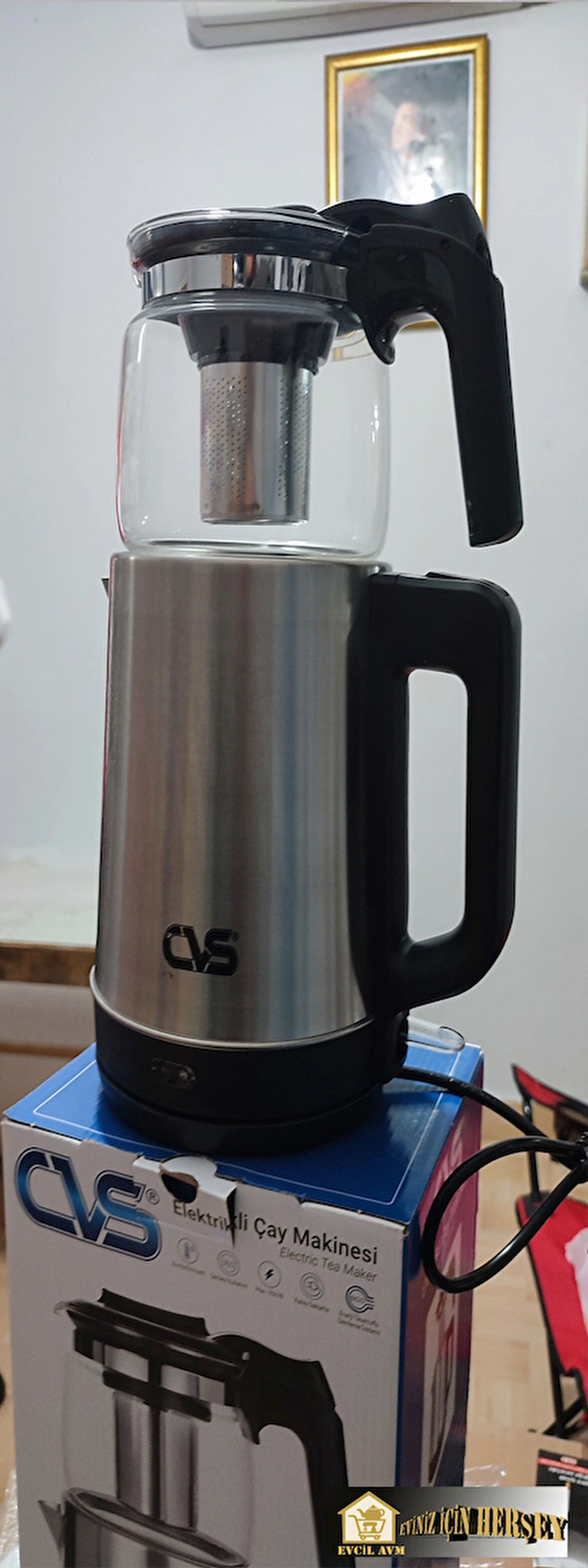 Evci CVC Elektrikli Çaydanlık 1700w.