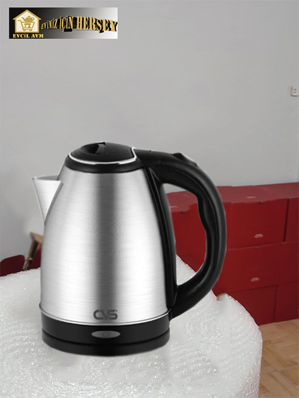 Evci CVC Linux paslanmaz çelik Kettle