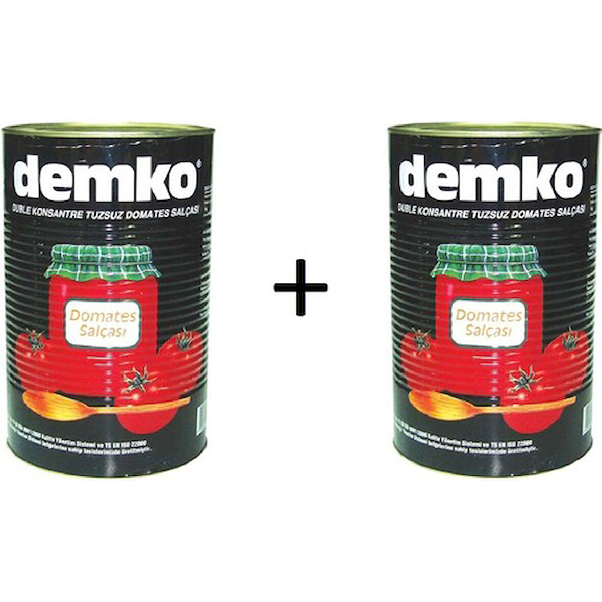 Demko Domates Salçası 2 Adet x 4300 gr