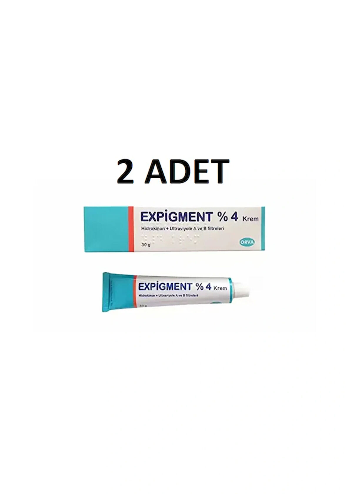 Expigment %4 Renk Açıcı Krem 30 G x 2 Adet