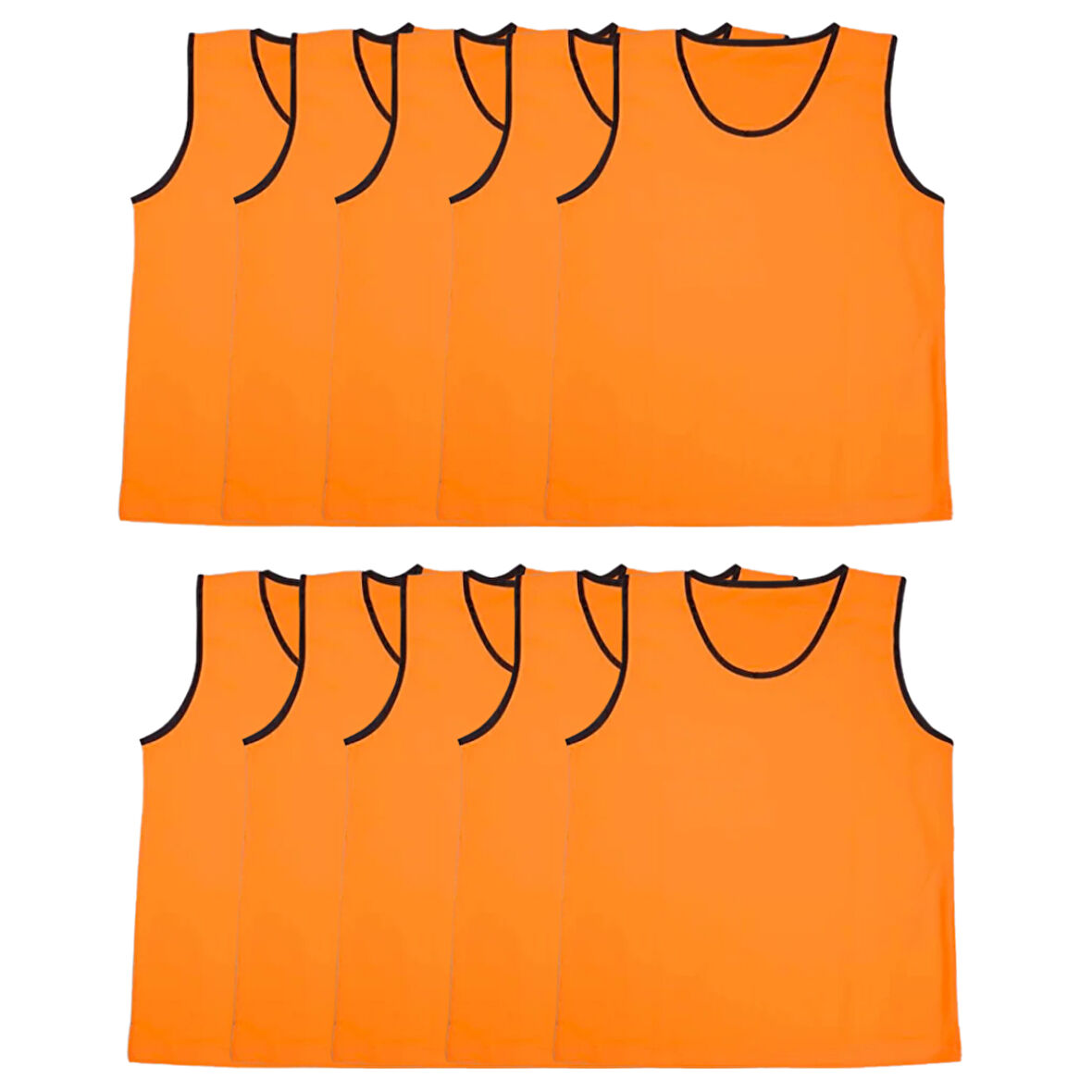 ANTRENMAN YELEĞİ YETİŞKİN BEDEN 10'LU SET BİP