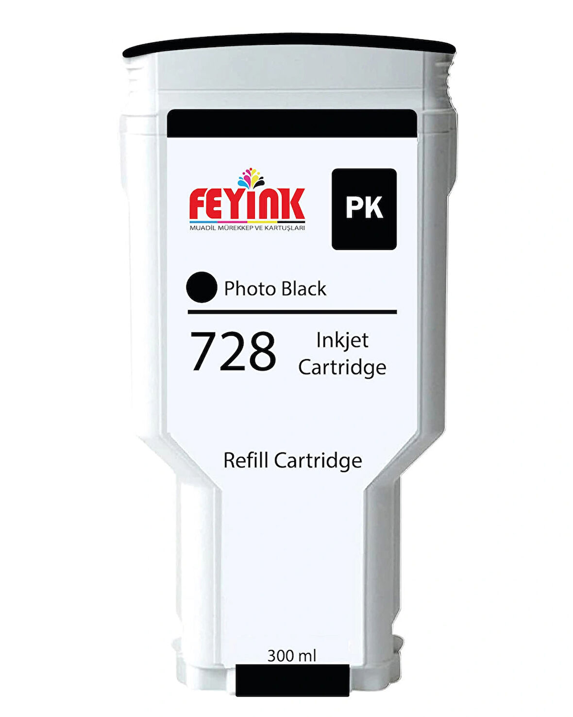  ® HP 728 Photo Black (PK) 300 ml. Orijinal Mürekkep Dolumlu Feyink Kartuş