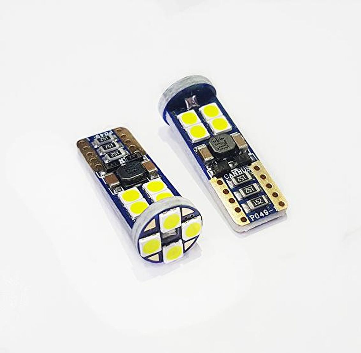FEMEX Platinum T10 3030 Chip 12Ledli 650 Lumen Beyaz Led Ampul Aktif Canbus