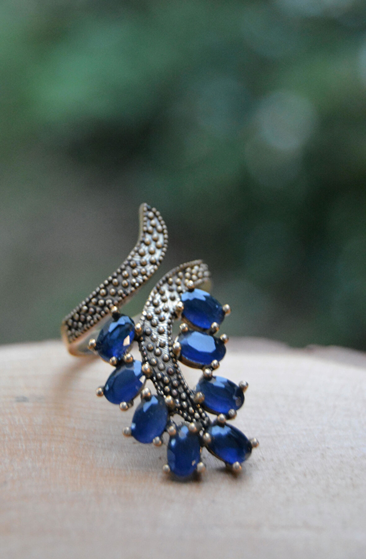 STONEAGE Zirkon Taşlı Yaprak Ayarlanabilir Kadın Yüzük