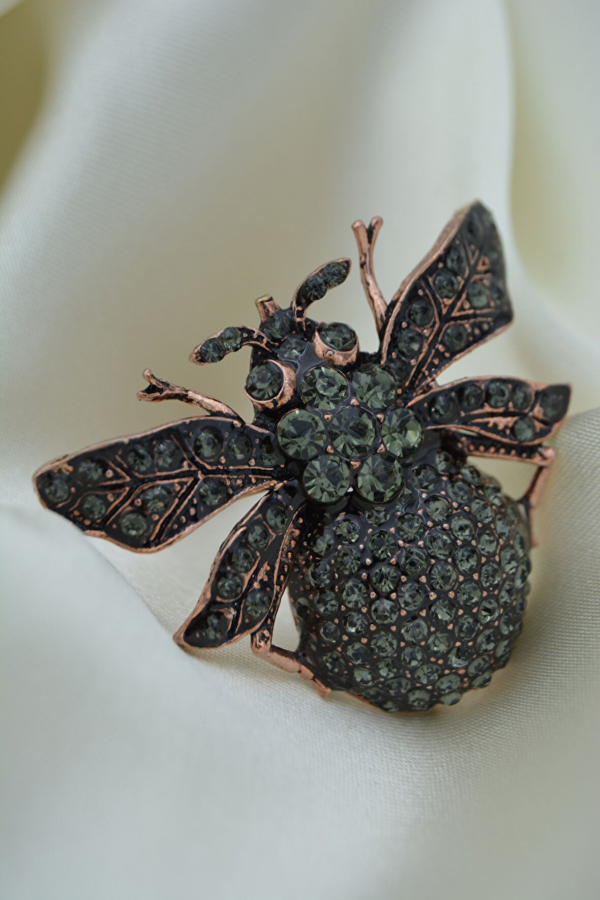 STONEAGE Kadın Yüzük Ayarlanabilir Hayvan Figürlü Zirkon Taşlı