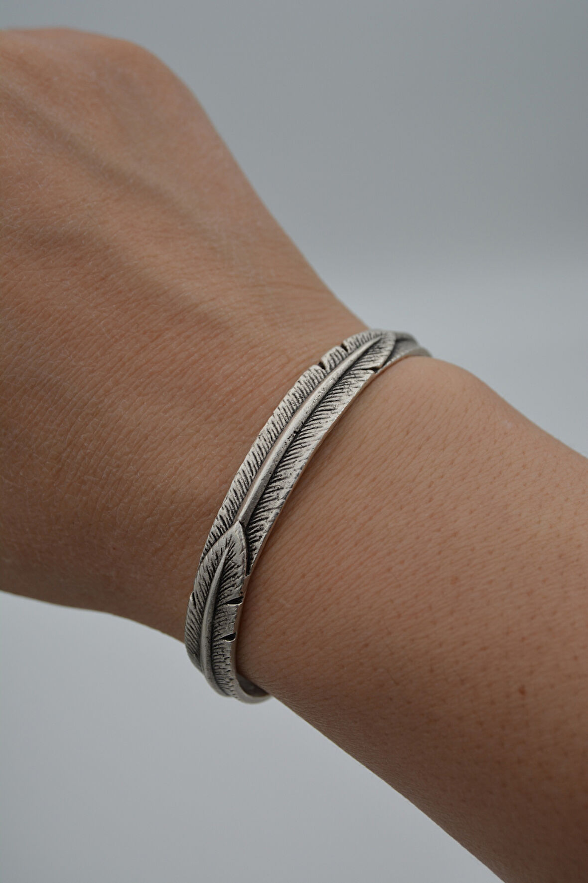 STONEAGE Unisex Tüy Yaprak Figürlü Bohem Ayarlanabilir Spor Bileklik