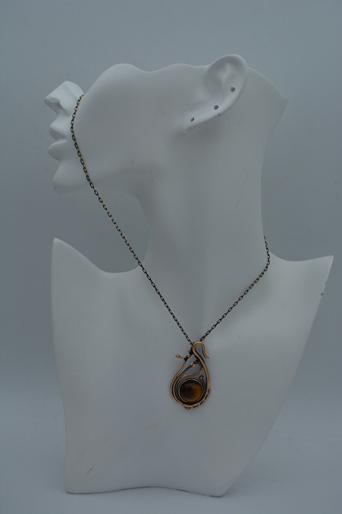 STONEAGE KAPLANGÖZÜ TAŞLI ÖZEL TASARIM KOLYE