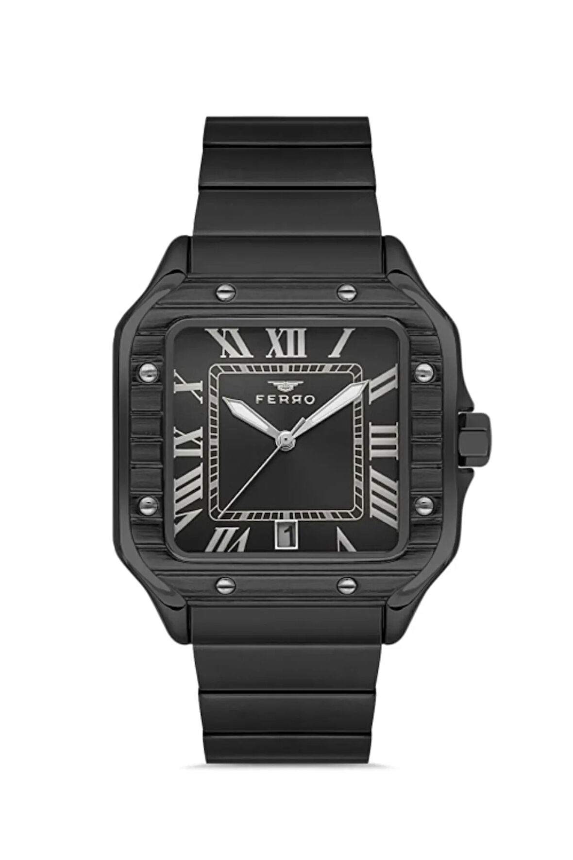 Gümüş Çelik Kordon Erkek Kol Saati F11448A-A6