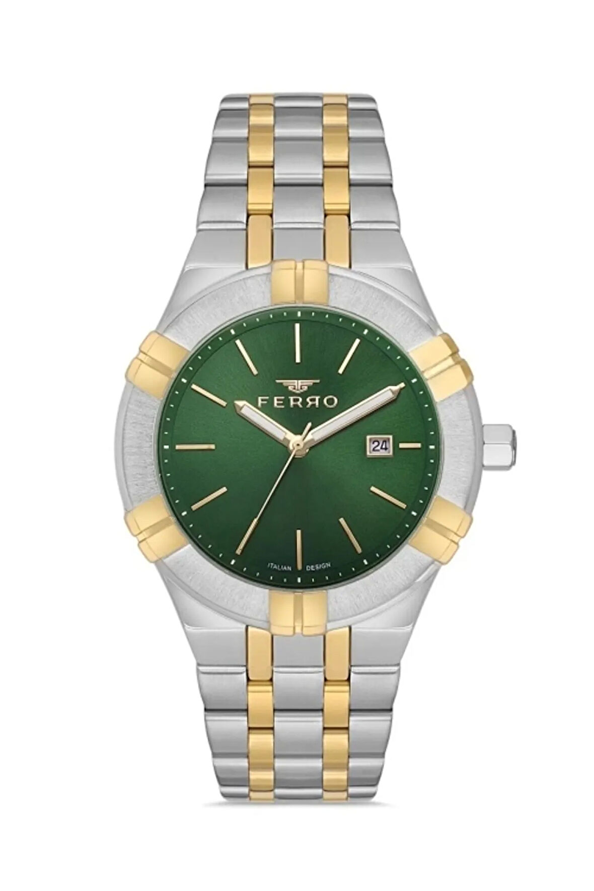 Gümüş Çelik Kordon Erkek Kol Saati F11484A-A6