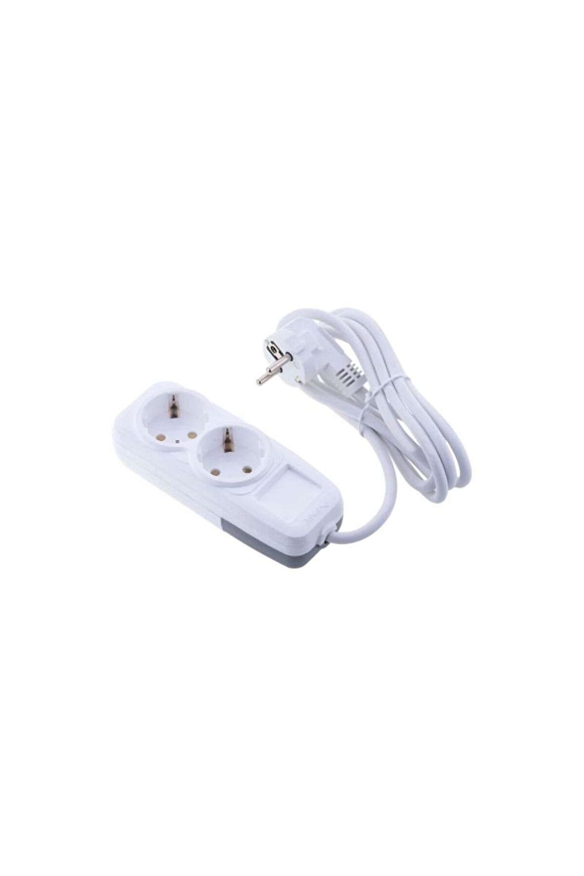 F291B 2'li Grup Priz Lara 3 Metre – Uzun Kablo, Güvenli Uzatma Priz