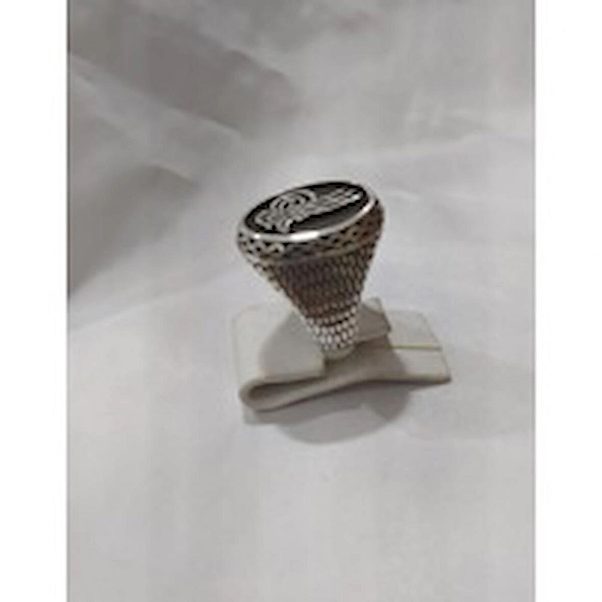 Osmanlı Tuğra Modeli Gümüş Erkek Yüzük