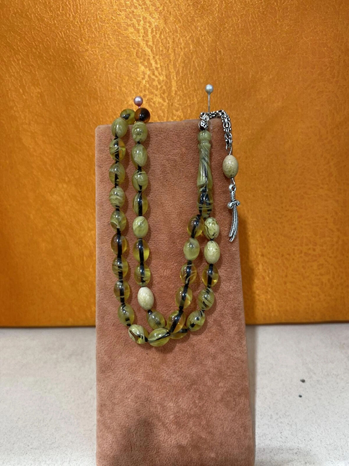 Ateş Kehribar Tespih