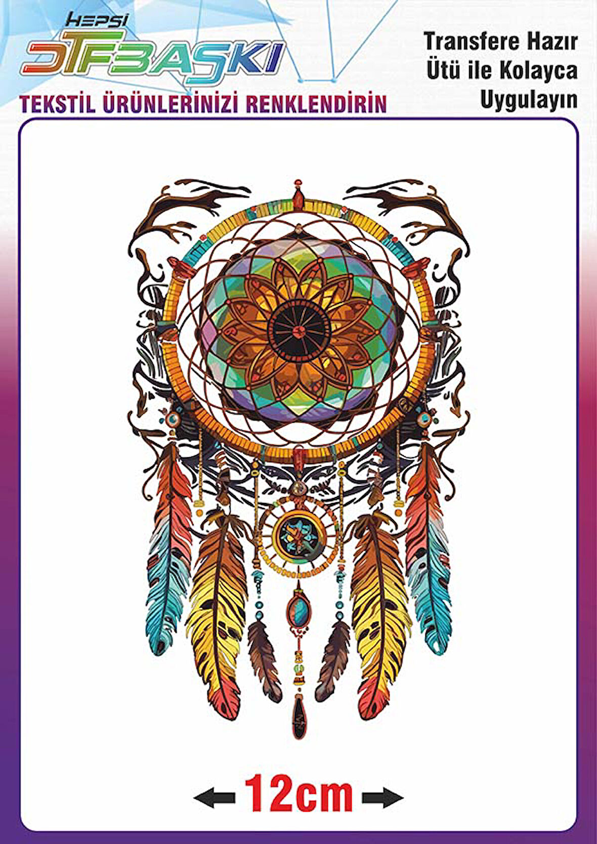 Ütü ile Kumaşa Yapışan Baskı