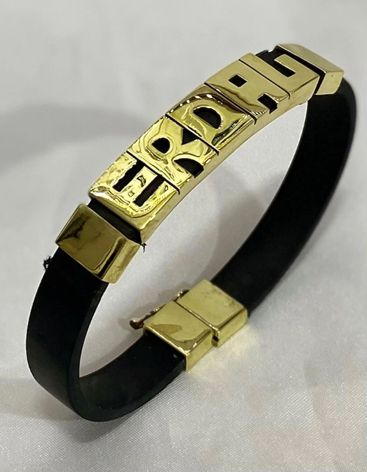 Kişiye Özel İsimli Pirinç Bileklik