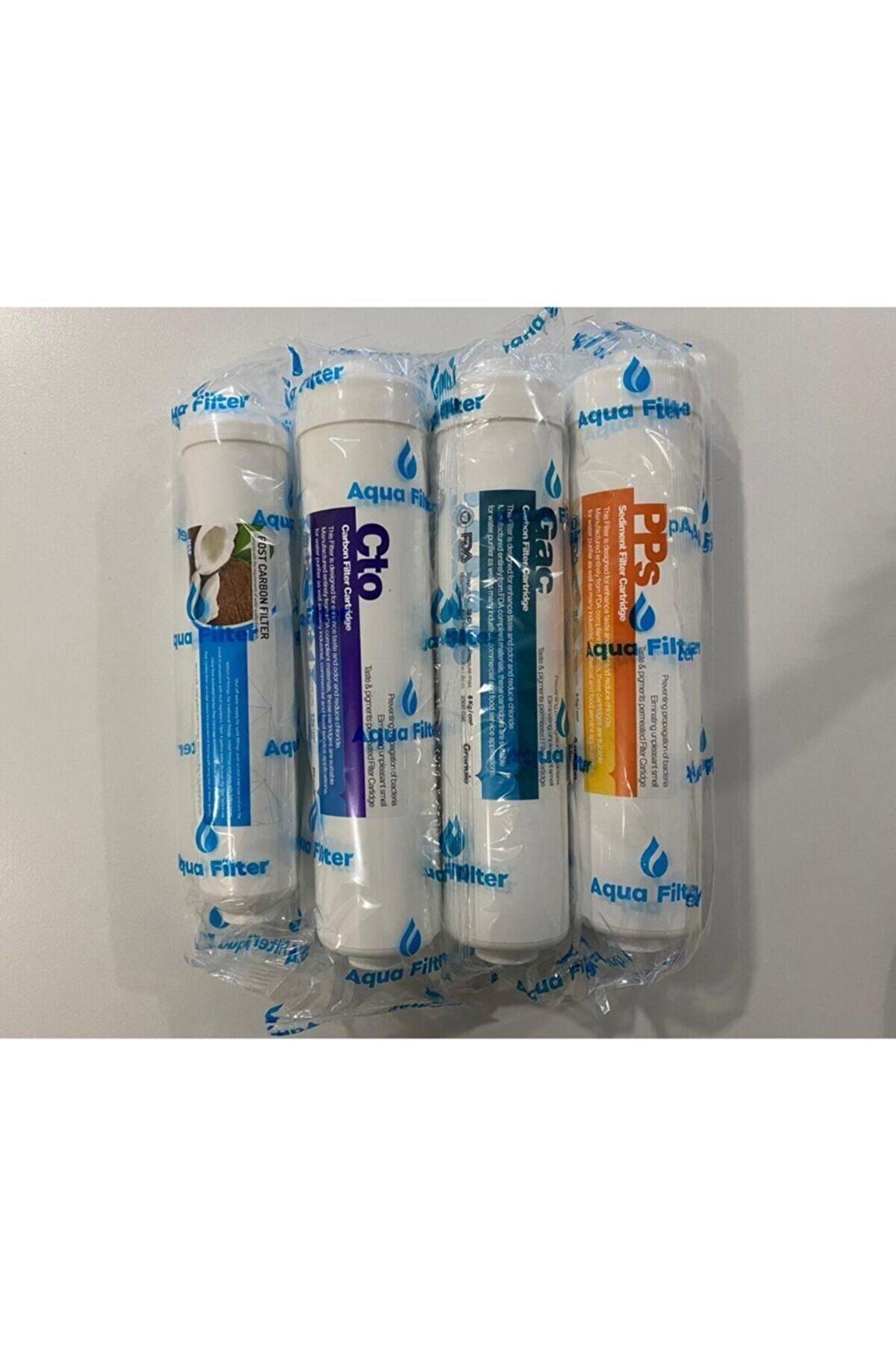 Ihlas Aura Cebilion Ve Inlıne Sistem Cihazlarla Uyumlu 4'lü Filtre Seti Nsf Onaylı