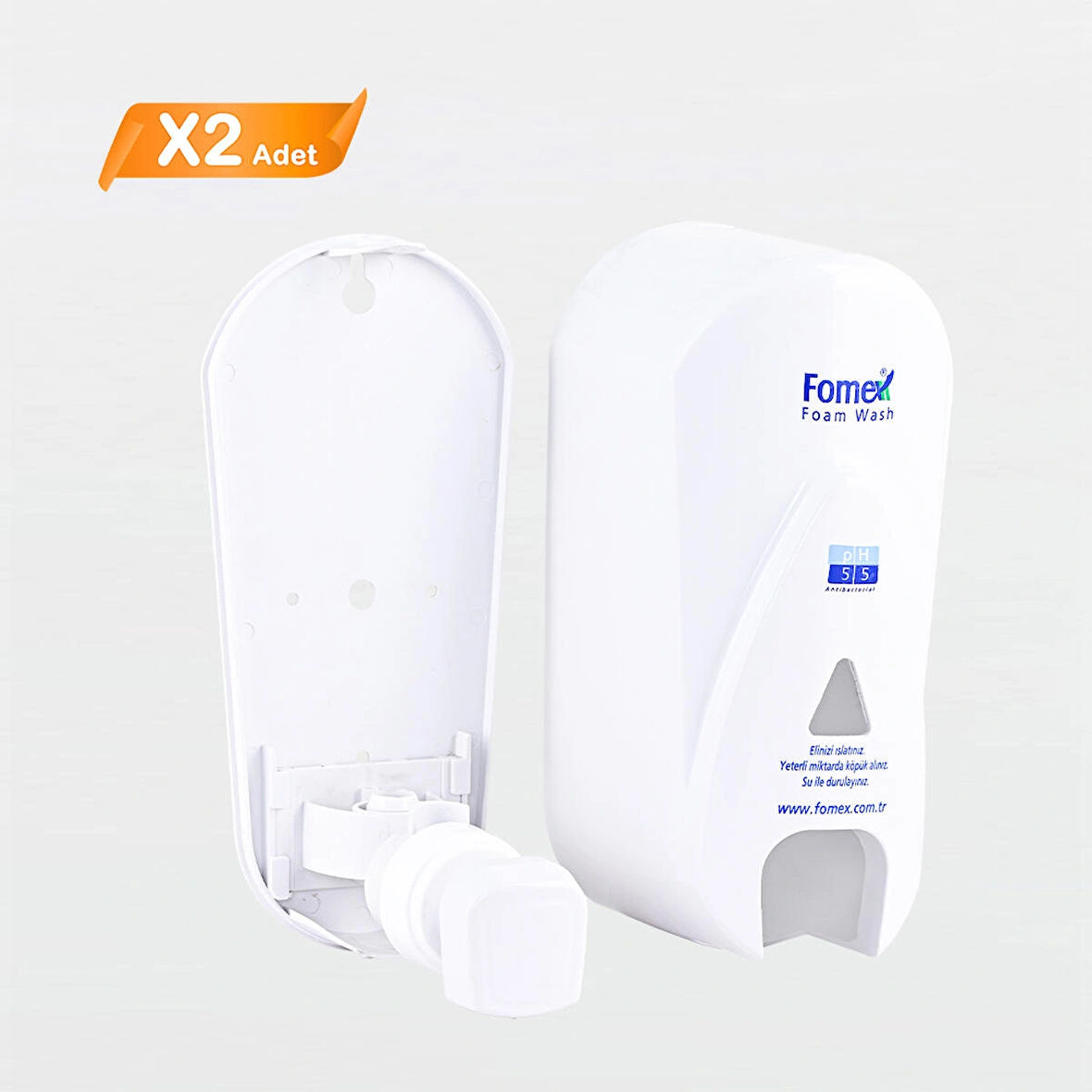 F210 Krom Fomex Köpük Sabun Aparatı 1000 ML