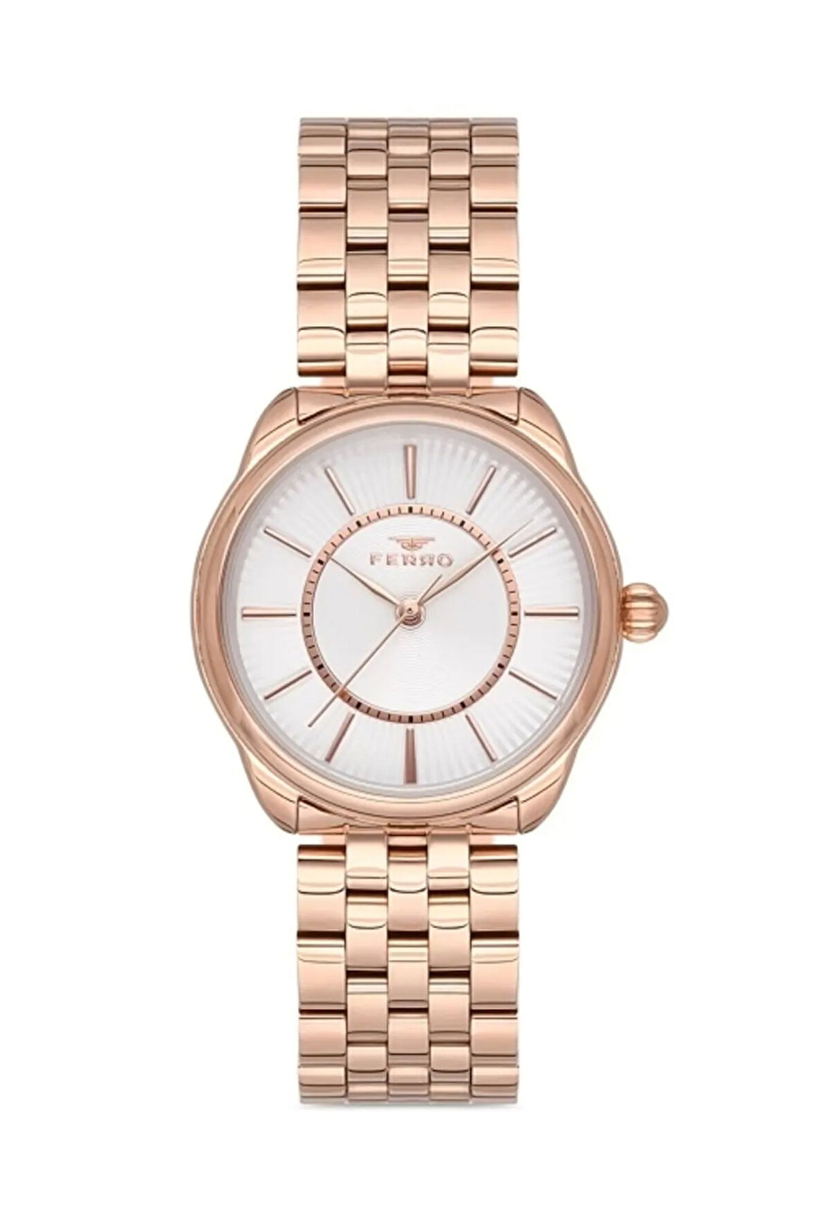 Rose Çelik Kordon Kadın Kol Saati F21152A-C