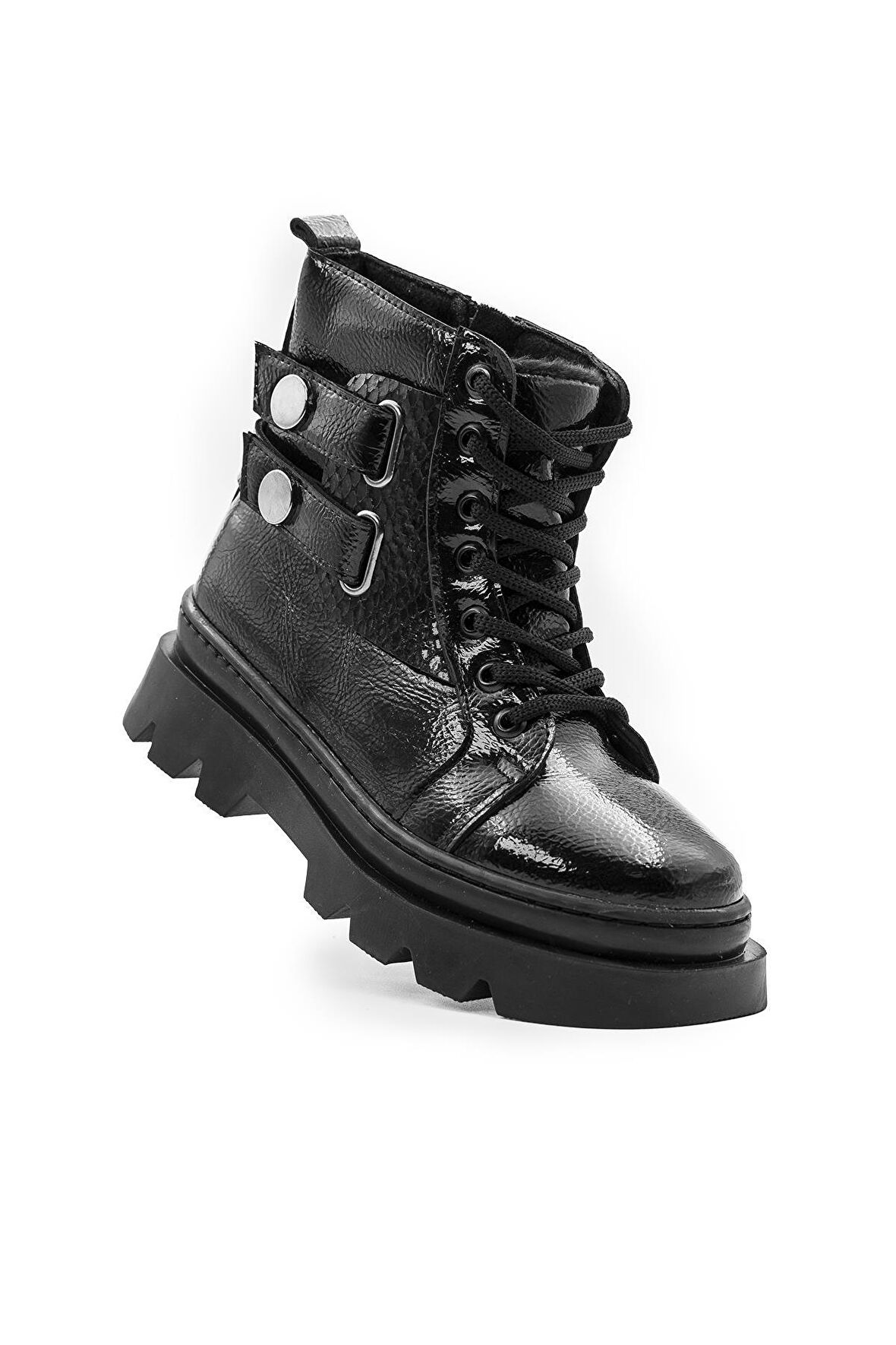 Kız Çocuk Suya Dayanıklı Kışlık İç Astarlı Bot Ayakkabı F2130