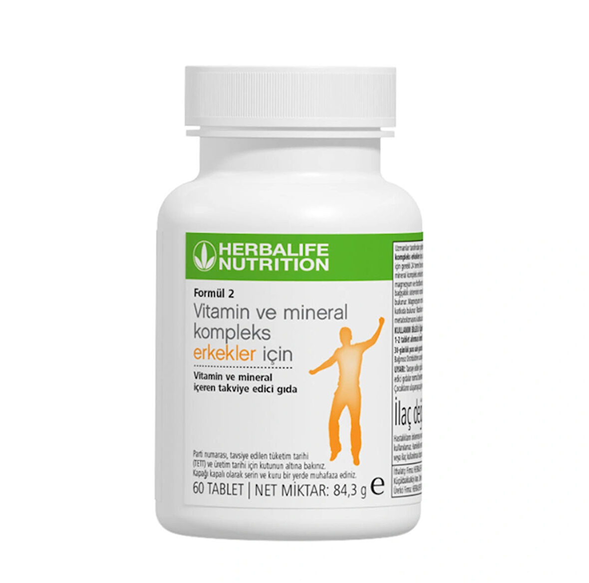Formül 2 Vitamin ve Mineral Kompleks Erkekler İçin 60 Tablet