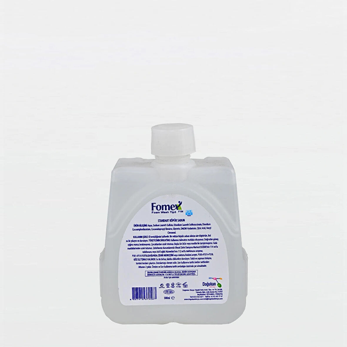 F303 Köpük Sabun pH 5.5 500 ml Standart