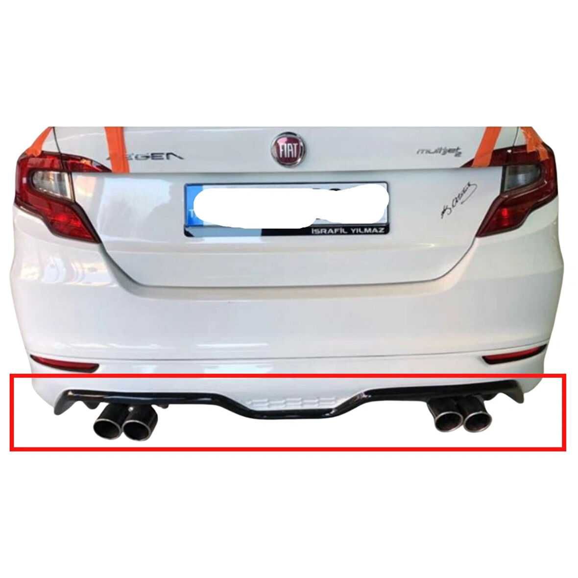 EGEA SEDAN 2015-2024 ARKA TAMPON EKİ (( BOYASIZ ))