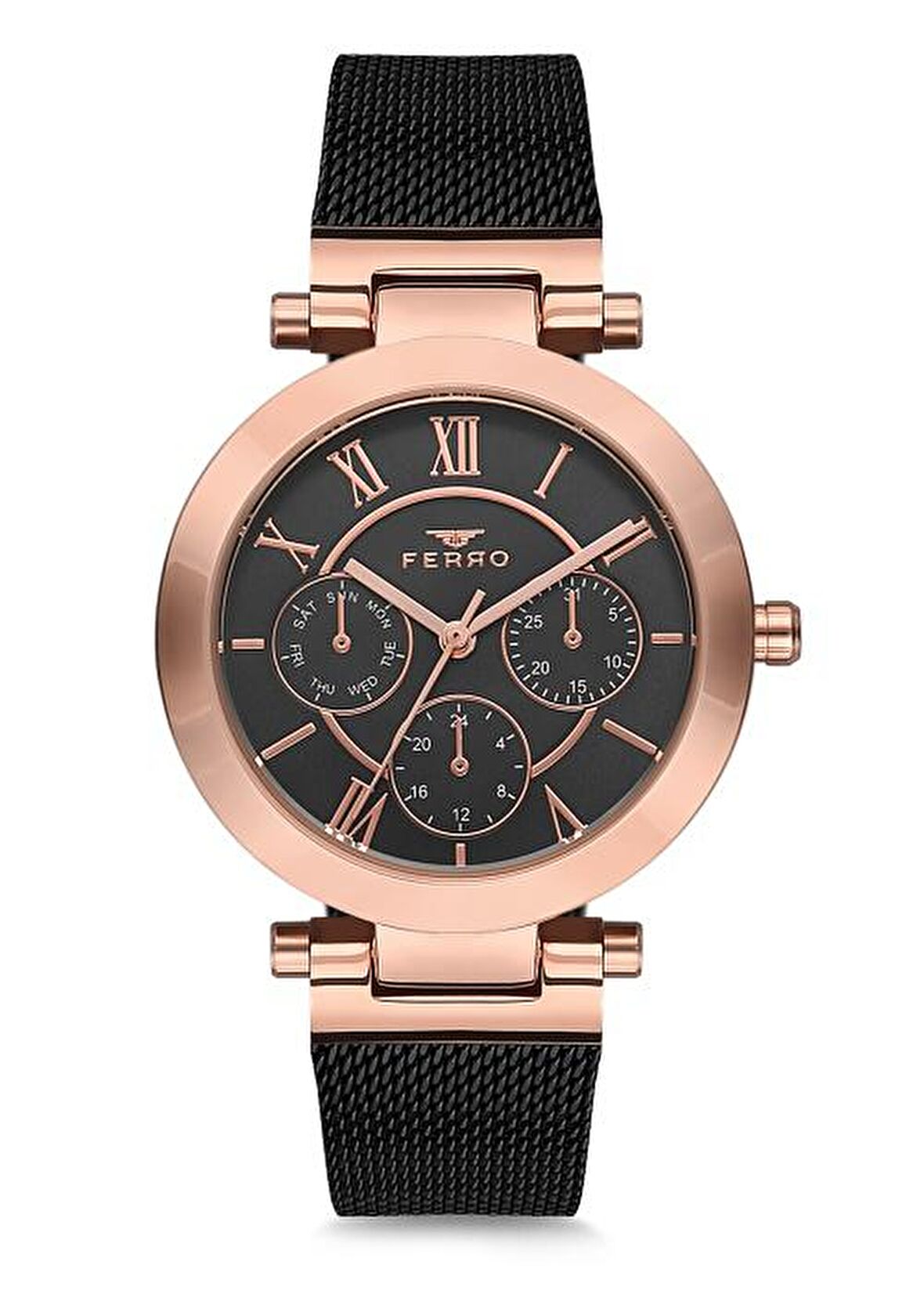 FERRO -  Kadın Ferro HASIR Saat - F40043-105-R