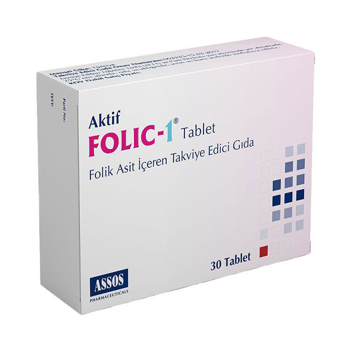 Assos Folic-1 30 Tablet