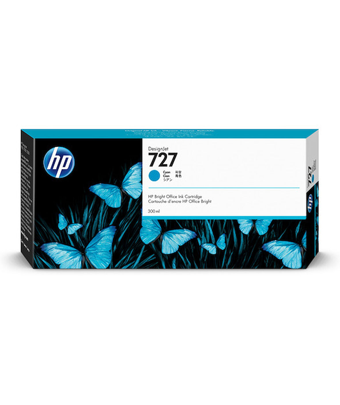 HP F9J76A Cyan Mürekkep Kartuş (727)